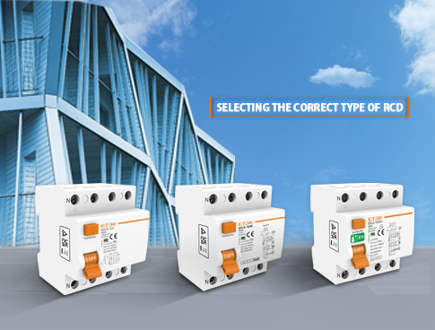 Selecting the correct Type of RCD